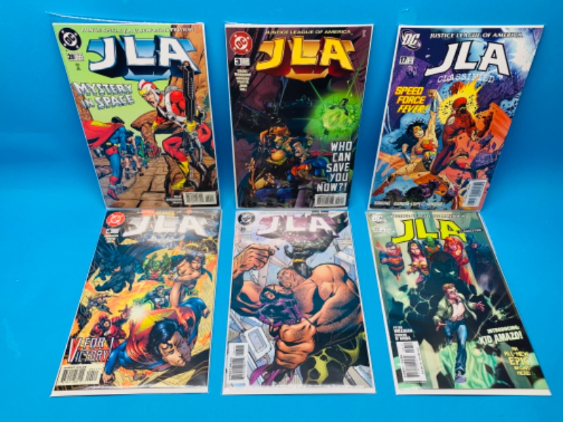 Photo 1 of 258730…6 justice league of America comics in plastic sleeves