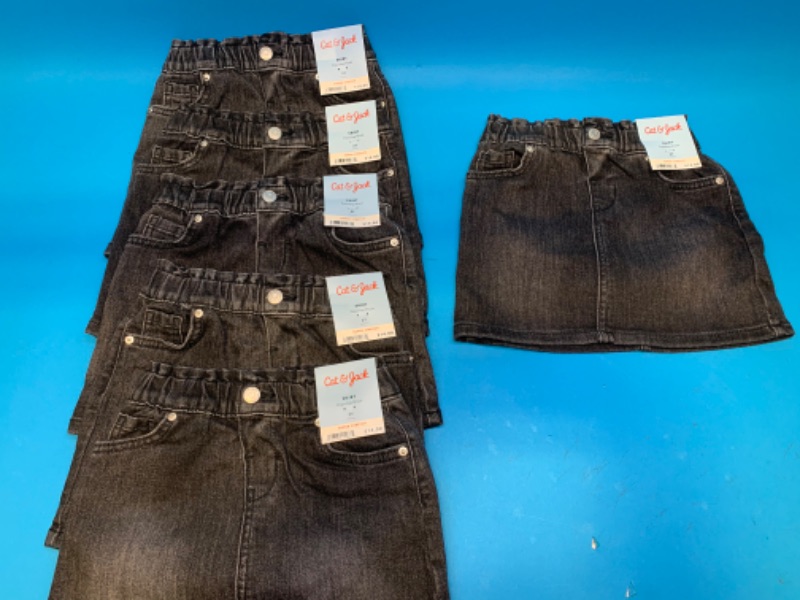 Photo 1 of 258755…6 size 3T jean skirts 