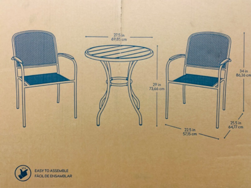 Photo 2 of 258847…williamstead 3 piece bistro set