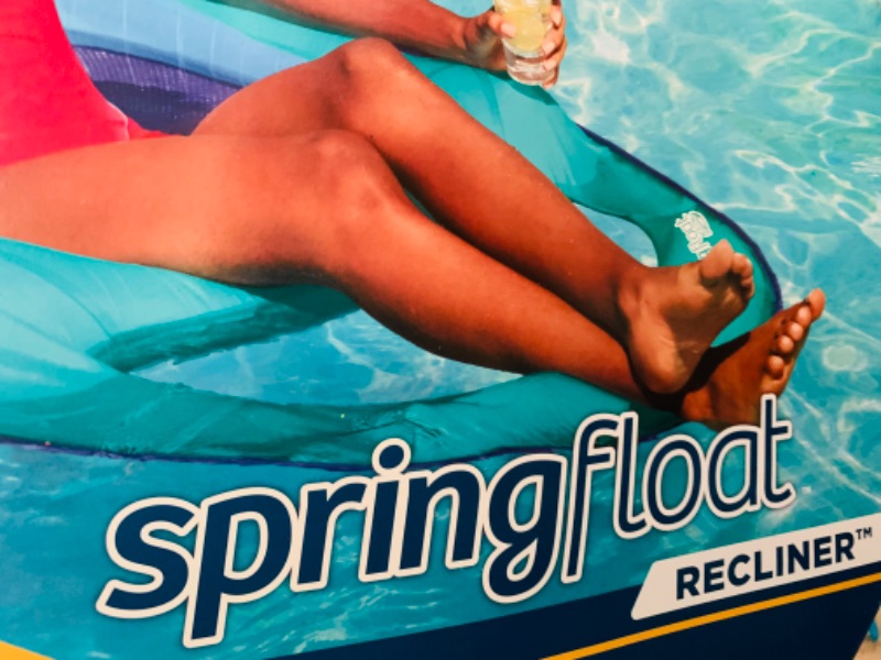 Photo 4 of 258875… swimways spring float recliner 55 x 38”