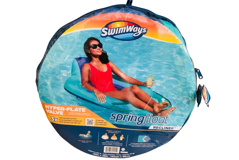 Photo 1 of 258876… swimways spring float recliner 55 x 38”