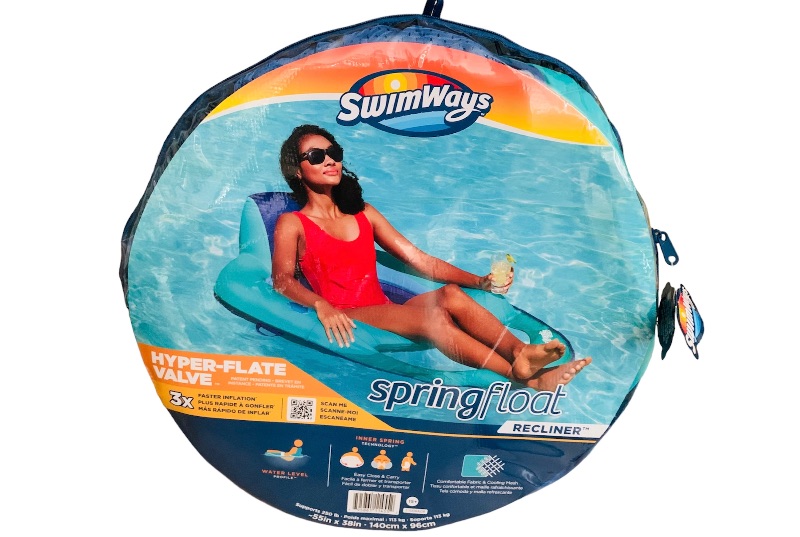Photo 1 of 258877… swimways spring float recliner 55 x 38”