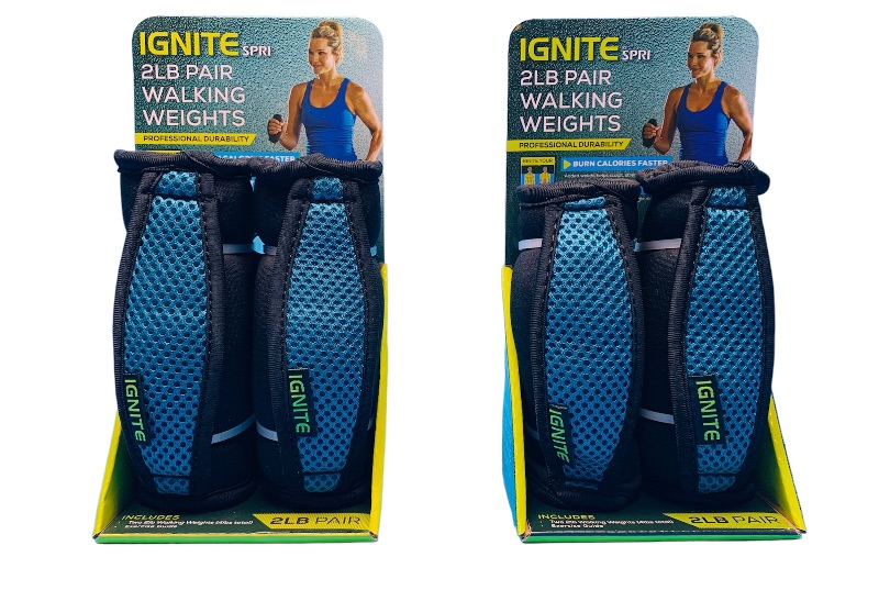 Photo 1 of 258973… 4 walking weights 2 pounds each with hidden storage pockets -8 pound total 