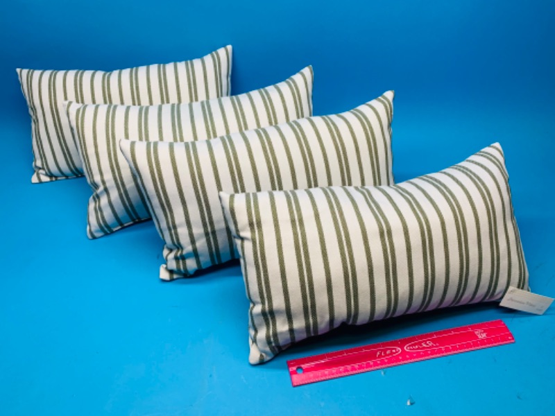 Photo 1 of 259051… 4 decorative pillows 10 x 18”