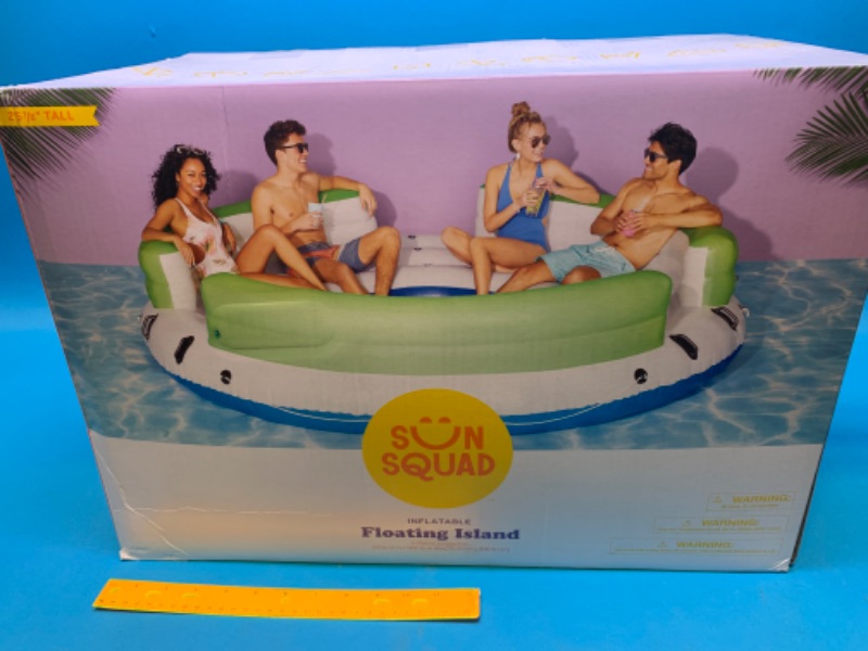 Photo 5 of 259168…Xlarge 4 person sun squad floating island 