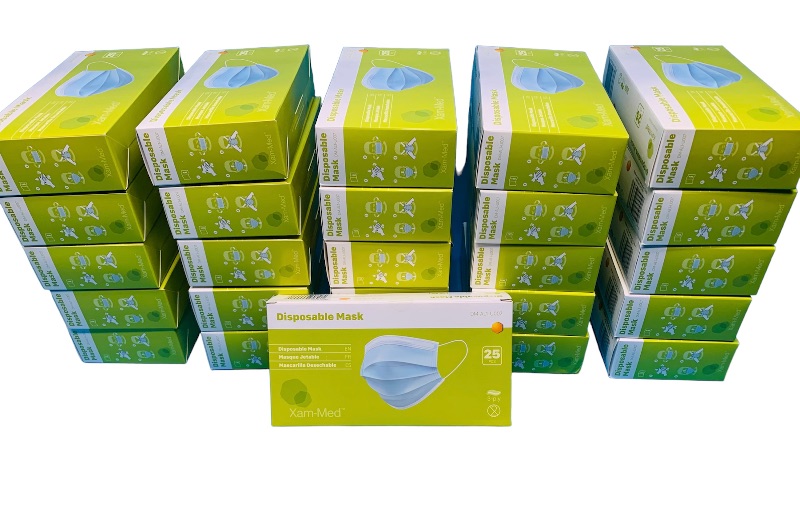Photo 1 of 259726… 1500 face masks 3-ply