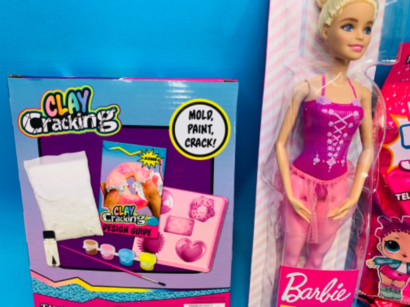 Photo 3 of 259974…3 piece LOL, Barbie, and craft kit toys