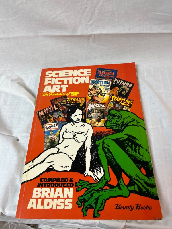 Photo 1 of Oversized Book Science Fiction Art Brian Aldiss