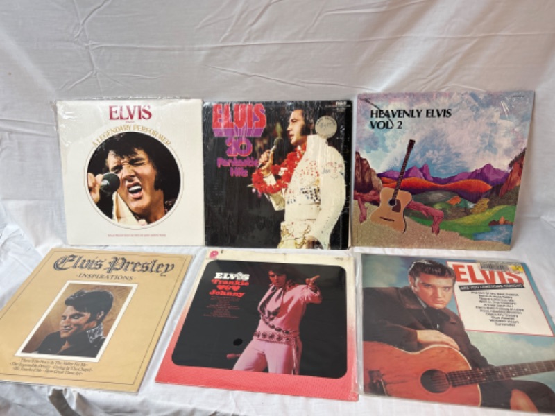 Photo 1 of 6 Elvis Records