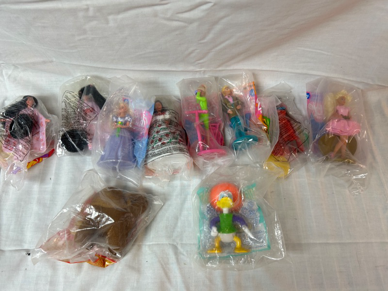 Photo 1 of Mcdonalds toys most are Barbie 