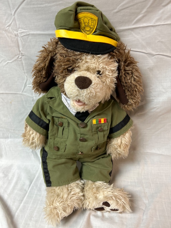 Photo 1 of Build a bear puppy dog soldier 