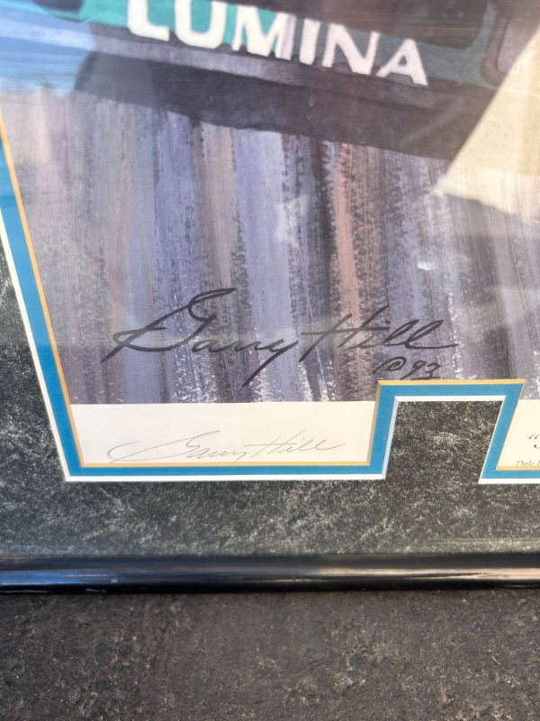 Photo 4 of Garry Hill Nascar print framed signed and numbered Speed merchants 
