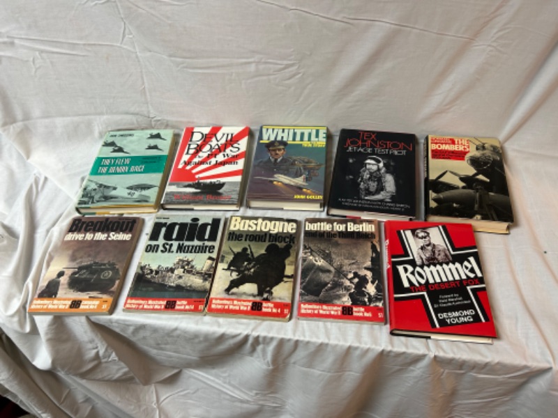 Photo 1 of books about war