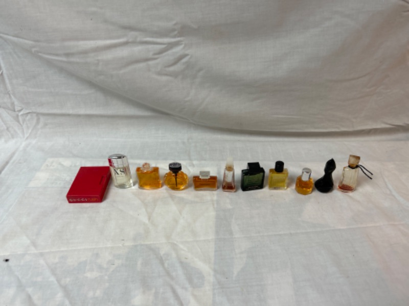 Photo 1 of 10 Miniature Bottles of Perfume 