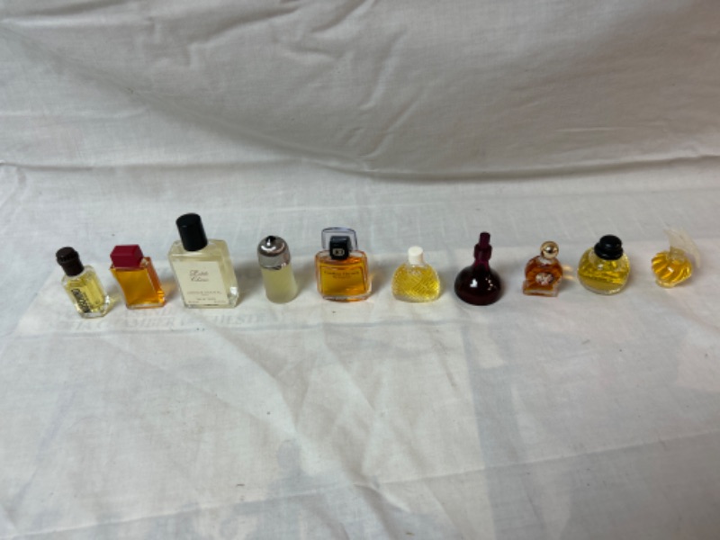 Photo 1 of 10 Miniature Bottles of Perfume 
