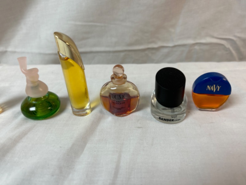 Photo 3 of  10 mini bottles of perfume