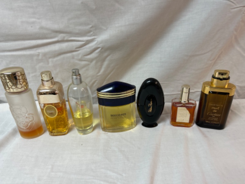 Photo 1 of 7 bottles of perfume and cologne