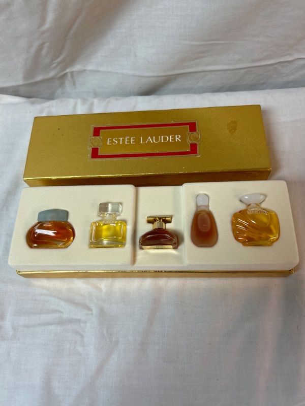 Photo 1 of Estee Lauder Miniature Perfume Set 