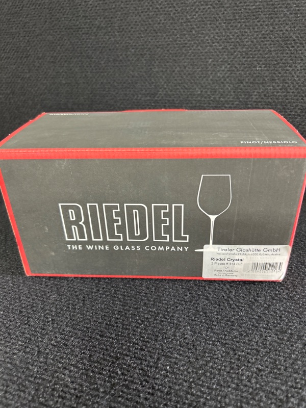 Photo 1 of New in box Riedel O Pinot Noir Glasses - Set of 2   414/07 Stemless Wine Tumbler