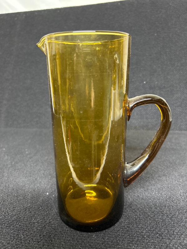 Photo 1 of MCM 9 inch tall glass vase 