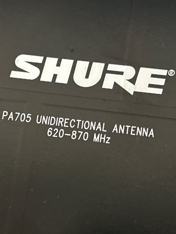 Photo 2 of set of 2 Shure PA705 antennas 620-870 MHz