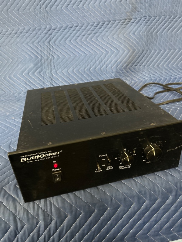 Photo 1 of Buttkicker BKA1000-4A Subwoofer Power Amplifier