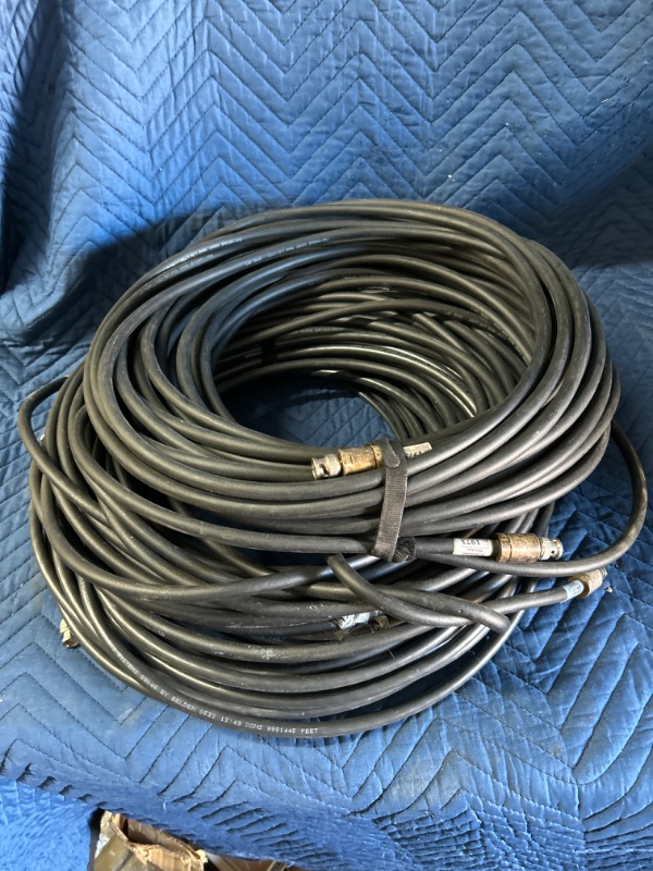 Photo 1 of two  50' professional wireless antenna cable PWS9046-50 and 1 100' cable