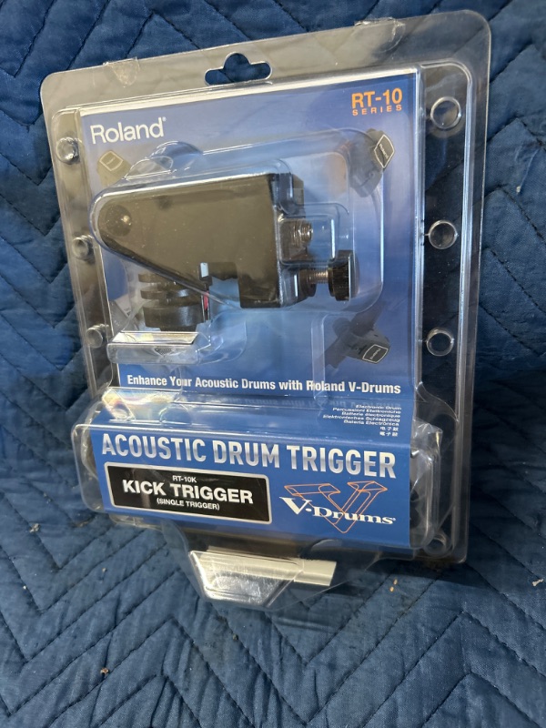 Photo 1 of New Roland acoustic drum trigger RT-10