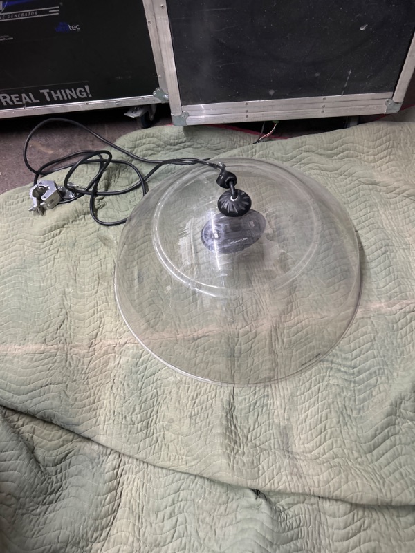 Photo 1 of 30" DOME SOUNDTUBE SPEAKER, the rubber around the top of the speaker cracked and has been taped does not affect useability, has broken piece in plastic she’ll see last photo speaker works good 