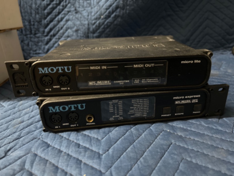 Photo 1 of Motu Micro Express and Motu Micro Lite 