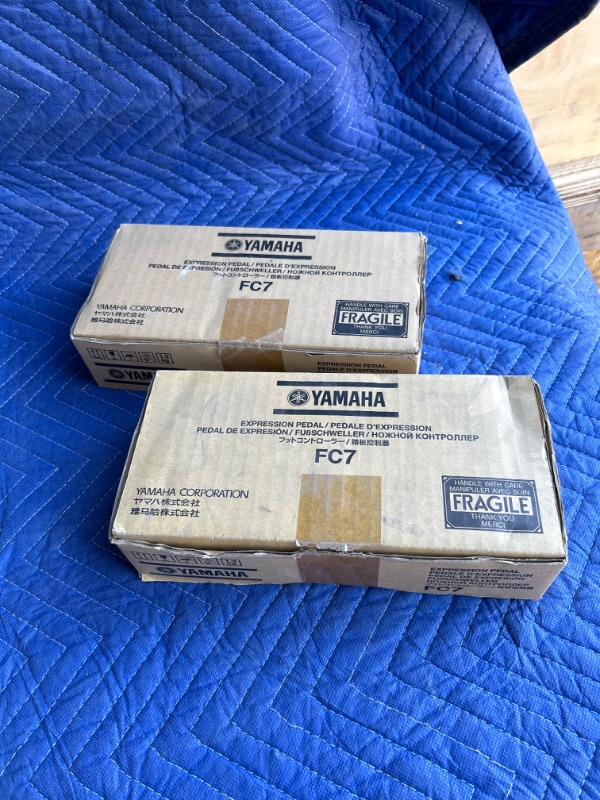 Photo 1 of Two Yamaha FC7 pedals  New in box 