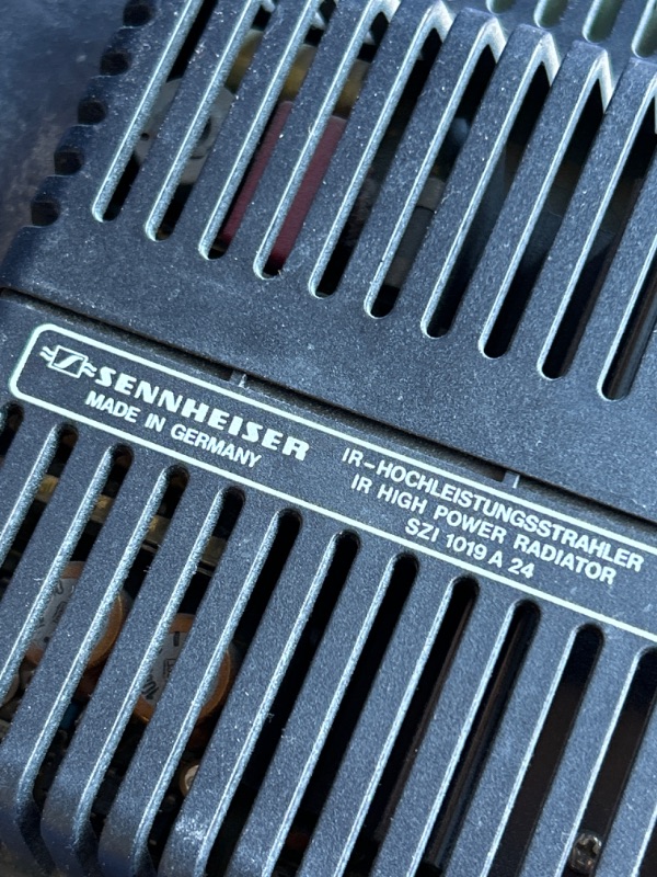 Photo 2 of Three Sennheiser IR High Power Radiators untested 