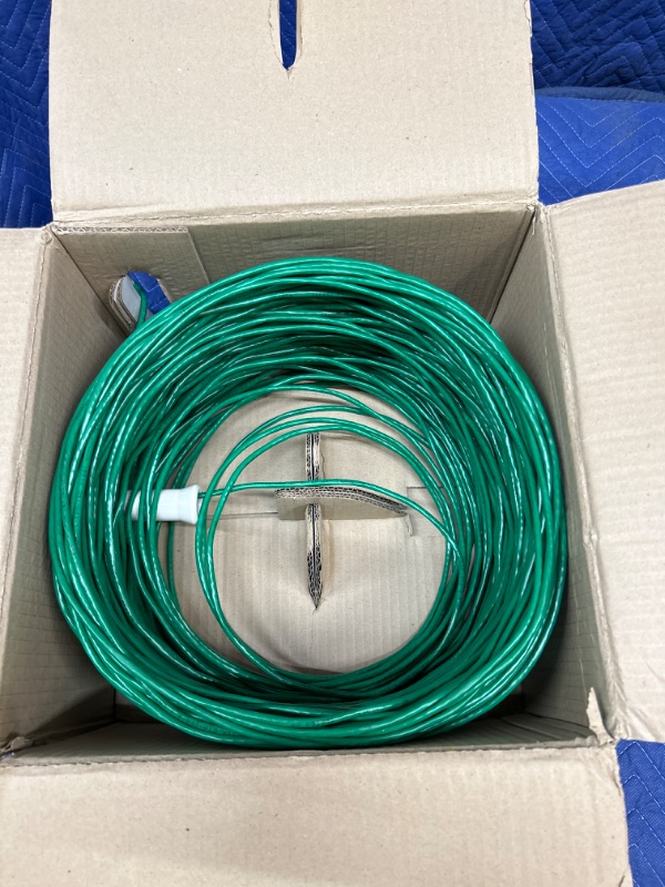 Photo 2 of Partial box of cat5 cable 