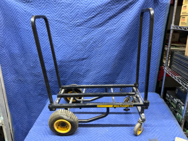 Photo 1 of MultiCart RocknRoller Musicians cart needs new back tires 