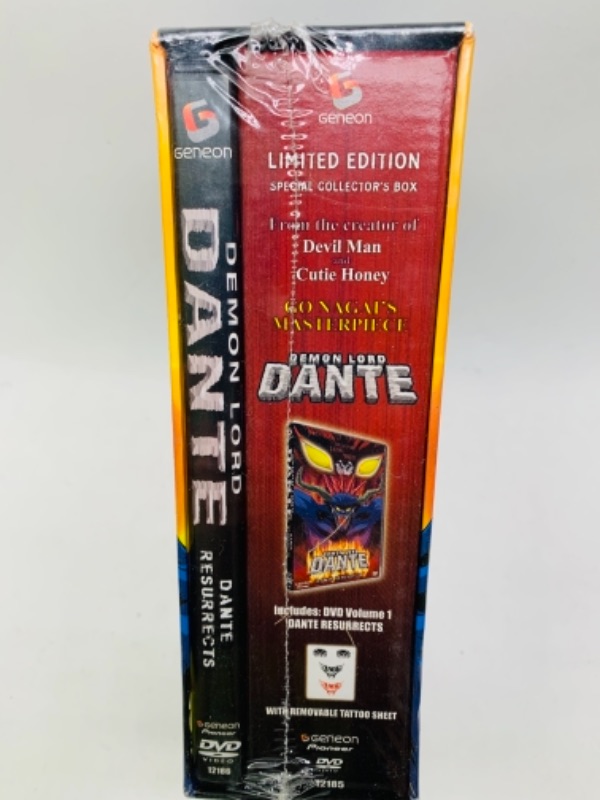 Photo 2 of 277789…sealed pioneer demon lord Dante limited edition DVD collectors box