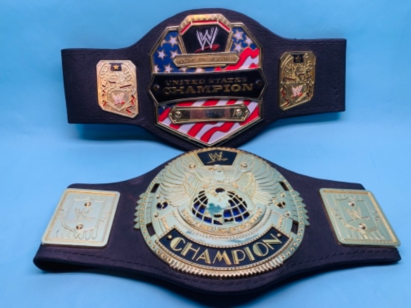 Photo 1 of 277793…2 WWE kids toy championship belts 