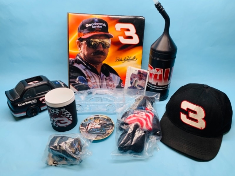 Photo 1 of 277805…10 piece dale Earnhardt nascar collectibles 