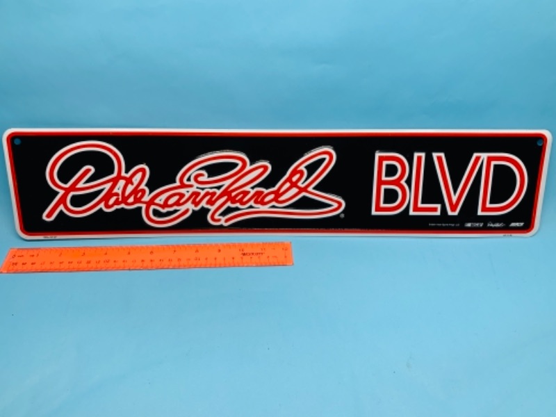 Photo 1 of 277833…2 foot long dale Earnhardt metal sign 