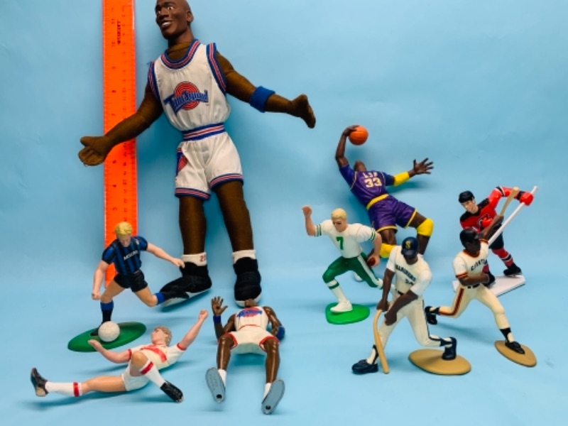 Photo 1 of 277844…sports action figures- Michael Jordan, and others 