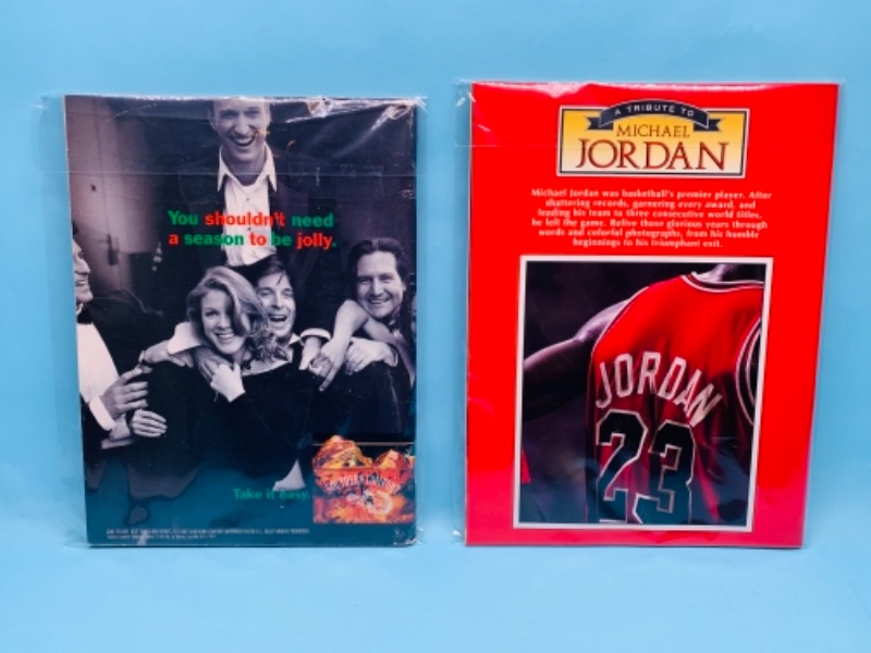 Photo 2 of 277855…2 Michael Jordan themed sports magazines in plastic sleeves