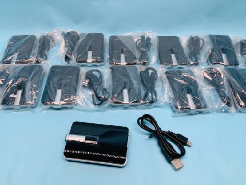 Photo 4 of 277873… 10 portable charging power banks in packages 