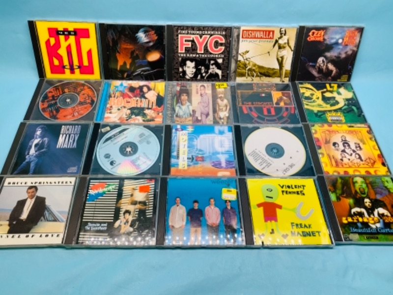 Photo 1 of 277879…20 rock music cd’s 