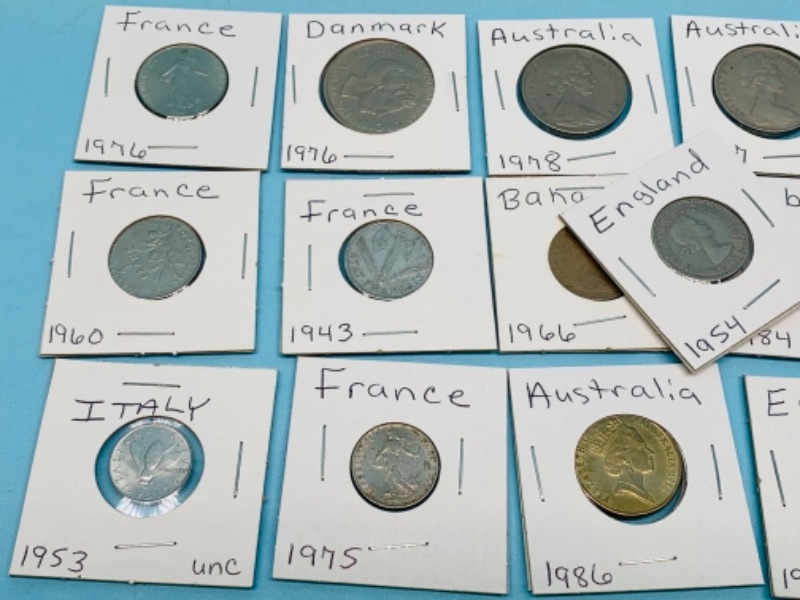 Photo 4 of 277885…16 foreign coins 