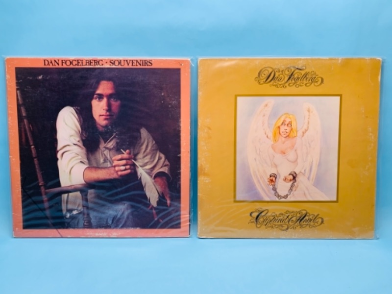 Photo 1 of 277888…2 great condition Dan fogelberg vintage vinyl records in plastic sleeves 