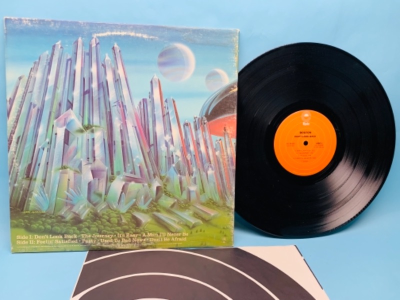 Photo 1 of 277889…great condition 1978 Boston vinyl record in plastic sleeve 
