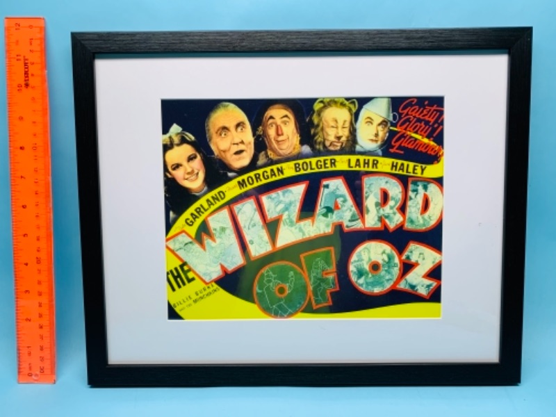 Photo 1 of 277894…14 x 12 vintage wizard of oz framed poster 