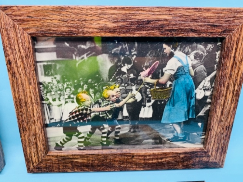 Photo 1 of 277895…3 vintage framed wizard of oz postcards and greeting cards 