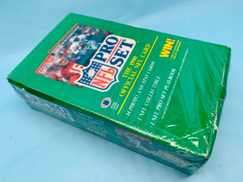 Photo 2 of 277902…sealed 1990 NFL pro set player cards series 1 box 