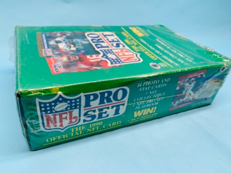Photo 3 of 277902…sealed 1990 NFL pro set player cards series 1 box 