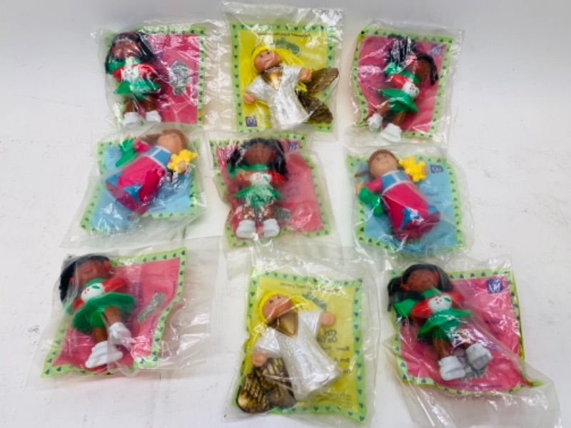 Photo 1 of 277907…vintage sealed McDonald’s cabbage patch kids happy meal toys - some the same